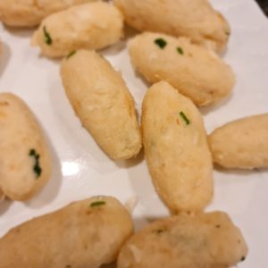 Cassave Balletjes met Bakkeljauw